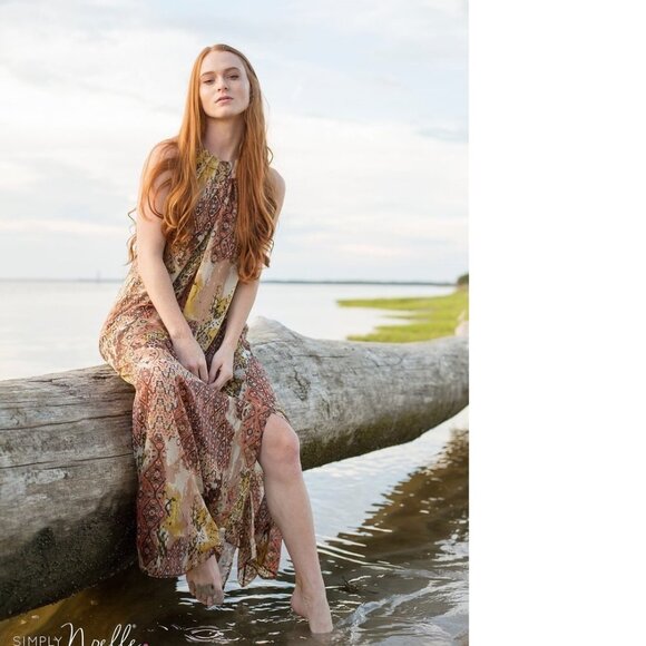 NWT Simply Noelle - Calypso Maxi Dress P3684 - Picture 1 of 11